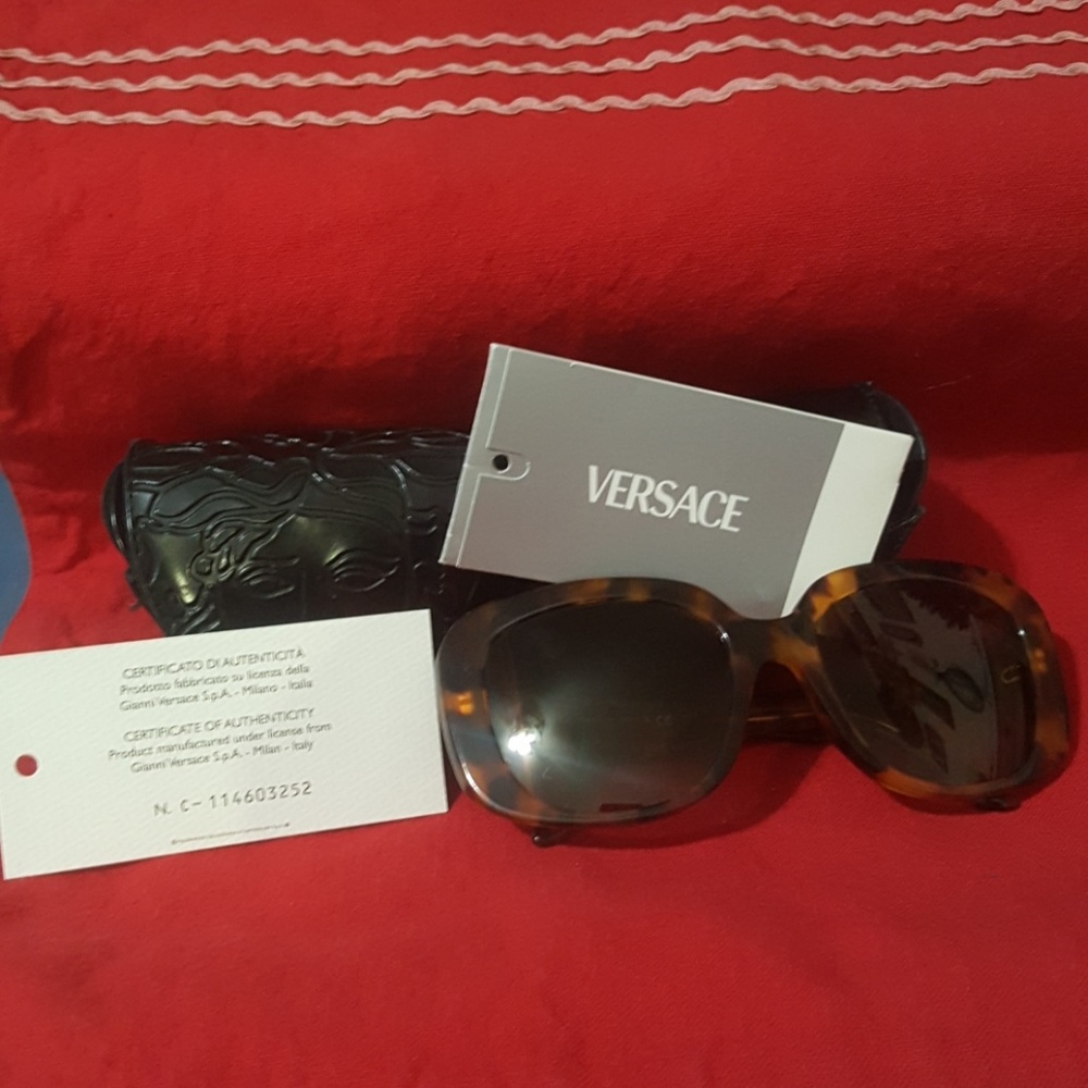 Versace Tortoiseshell sunglasses